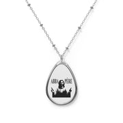 Oval Necklace - Abba Père Elegant Timeless Design