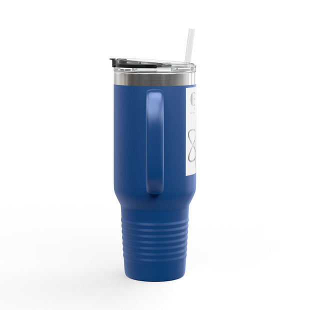 Travel Mug - Lefties, Atom Inspired Graphic, Christian, Abba Père