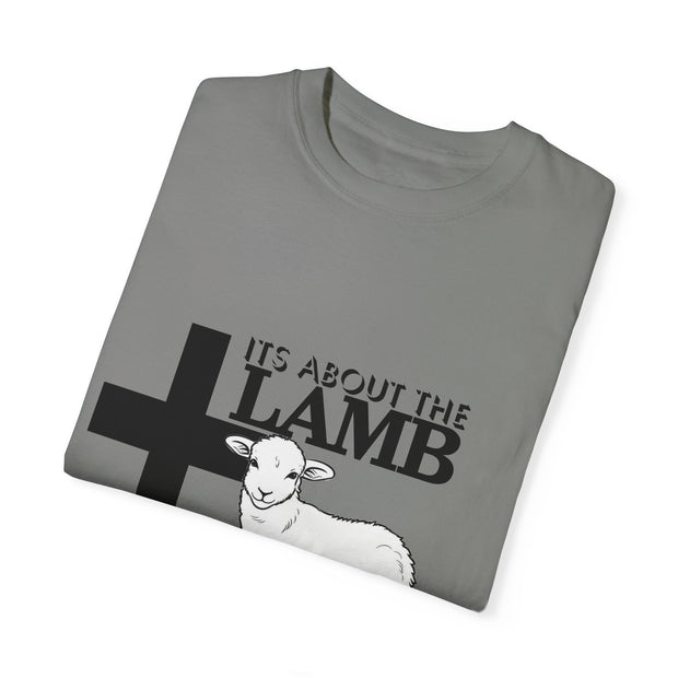 Faith-Inspired Unisex T-Shirt - "It's About The Lamb not the rabbit"