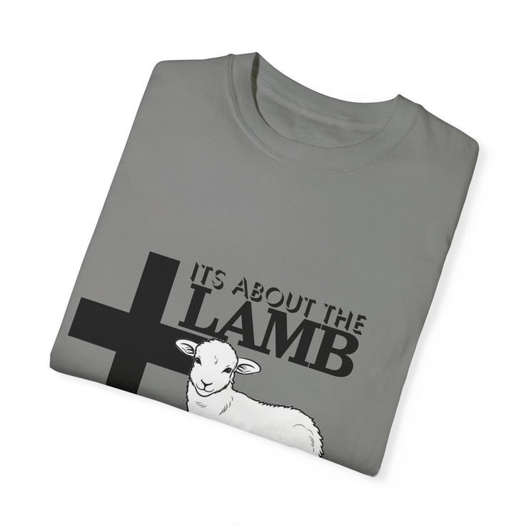 Faith-Inspired Unisex T-Shirt - "It's About The Lamb not the rabbit"
