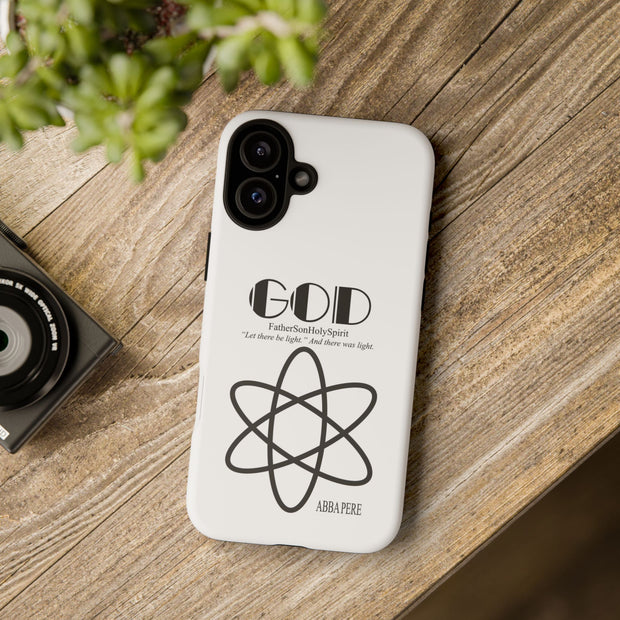 Phone Case - Faith-Inspired Atom Design
