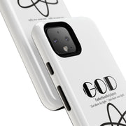Phone Case - Faith-Inspired Atom Design