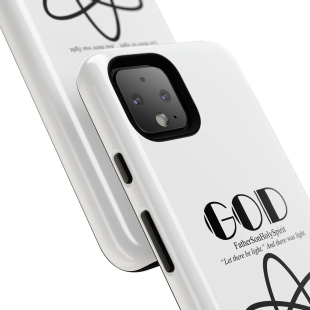 Phone Case - Faith-Inspired Atom Design
