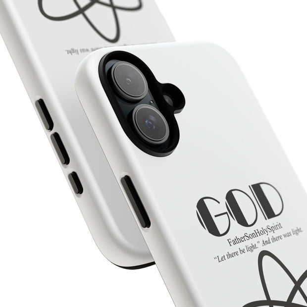 Phone Case - Faith-Inspired Atom Design