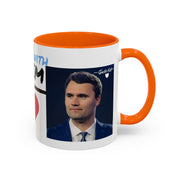 Charlie Kirk* Accent Coffee Mug with I'm With Him Design