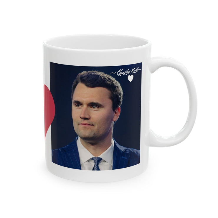 *Charlie Kirk- with love -Personalized Ceramic Mug,