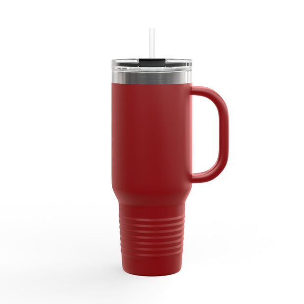 Travel Mug - Lefties, Atom Inspired Graphic, Christian, Abba Père