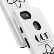 Phone Case - Faith-Inspired Atom Design