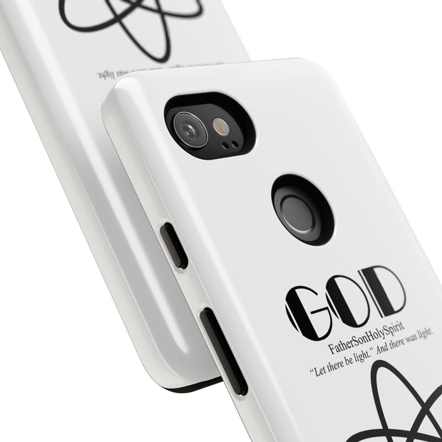 Phone Case - Faith-Inspired Atom Design