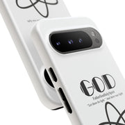 Phone Case - Faith-Inspired Atom Design
