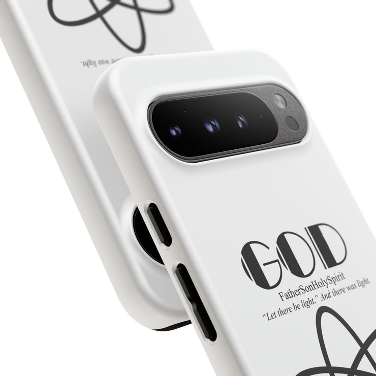 Phone Case - Faith-Inspired Atom Design