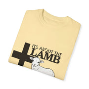 Faith-Inspired Unisex T-Shirt - "It's About The Lamb not the rabbit"