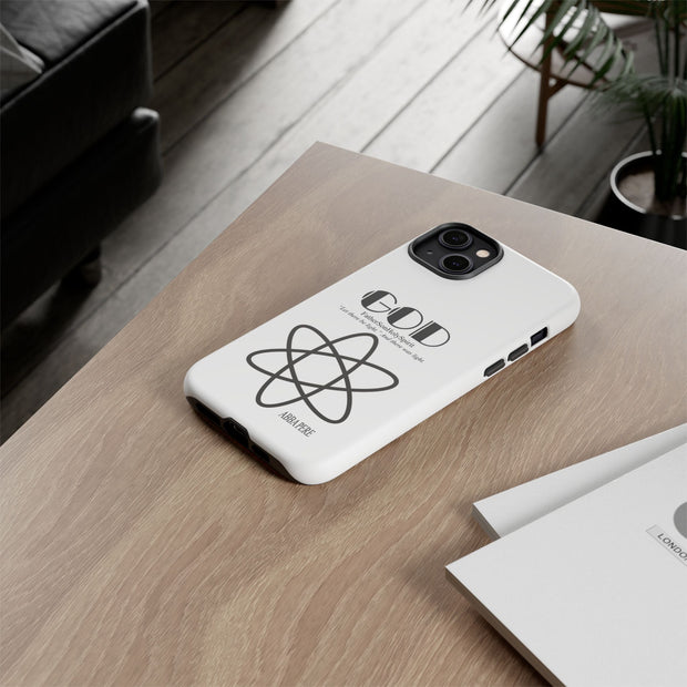 Phone Case - Faith-Inspired Atom Design