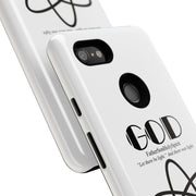 Phone Case - Faith-Inspired Atom Design