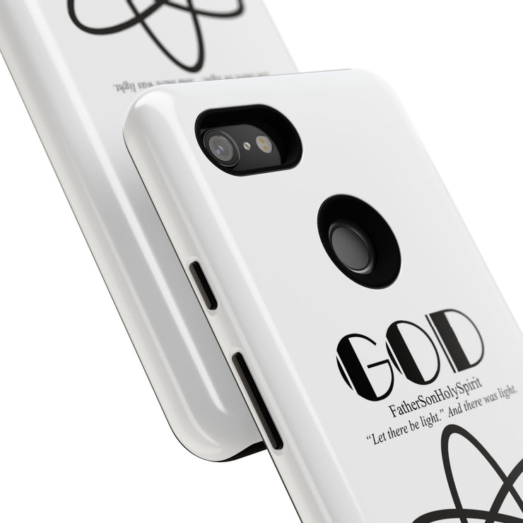 Phone Case - Faith-Inspired Atom Design