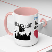 Charlie Kirk* Accent Coffee Mug with I'm With Him Design