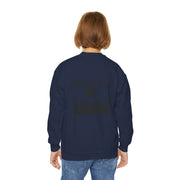 Charlie Kirk- Let's have a conversation-Youth Crewneck Sweatshirt