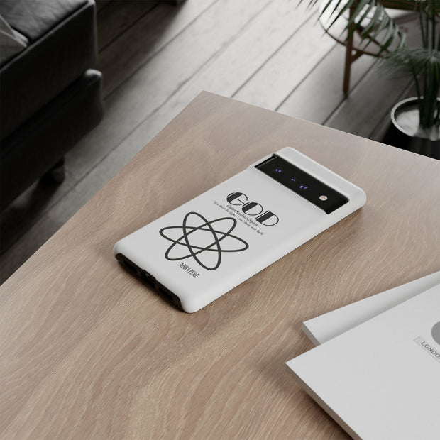 Phone Case - Faith-Inspired Atom Design