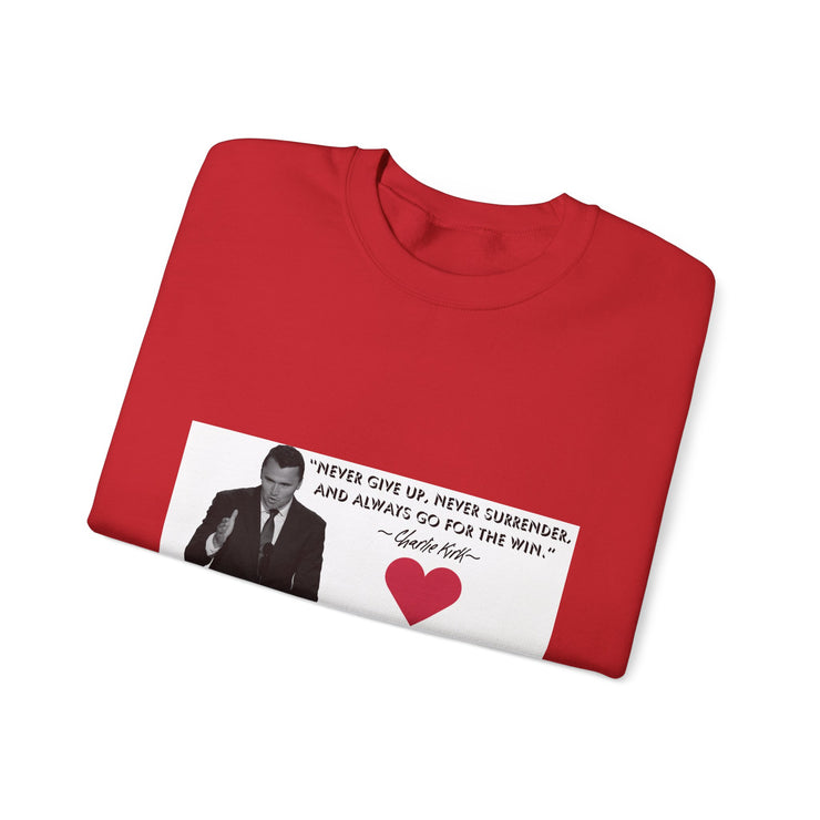 Charlie Kirk Inspirational Unisex Sweatshirt