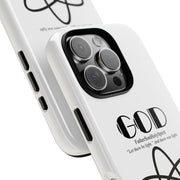 Phone Case - Faith-Inspired Atom Design