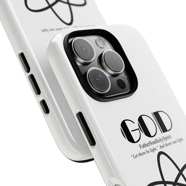 Phone Case - Faith-Inspired Atom Design
