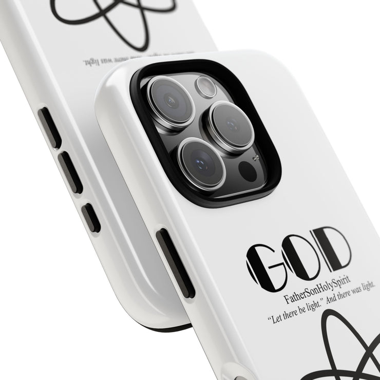Phone Case - Faith-Inspired Atom Design