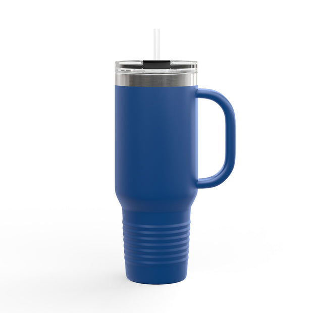 Travel Mug - Lefties, Atom Inspired Graphic, Christian, Abba Père