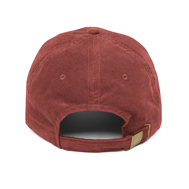 Timeless Vintage Corduroy Cap (Embroidery)