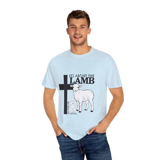 Faith-Inspired Unisex T-Shirt - "It's About The Lamb not the rabbit"