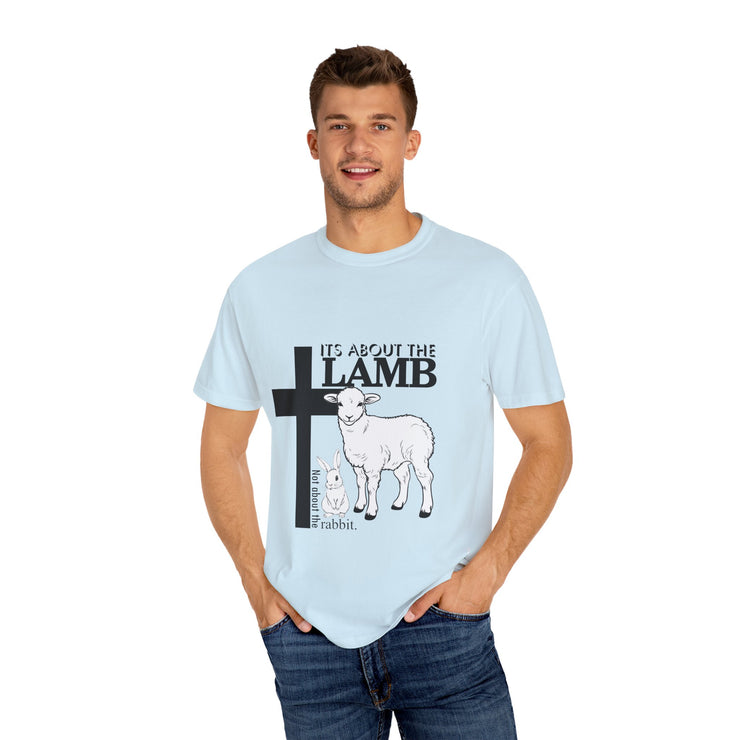 Faith-Inspired Unisex T-Shirt - "It's About The Lamb not the rabbit"
