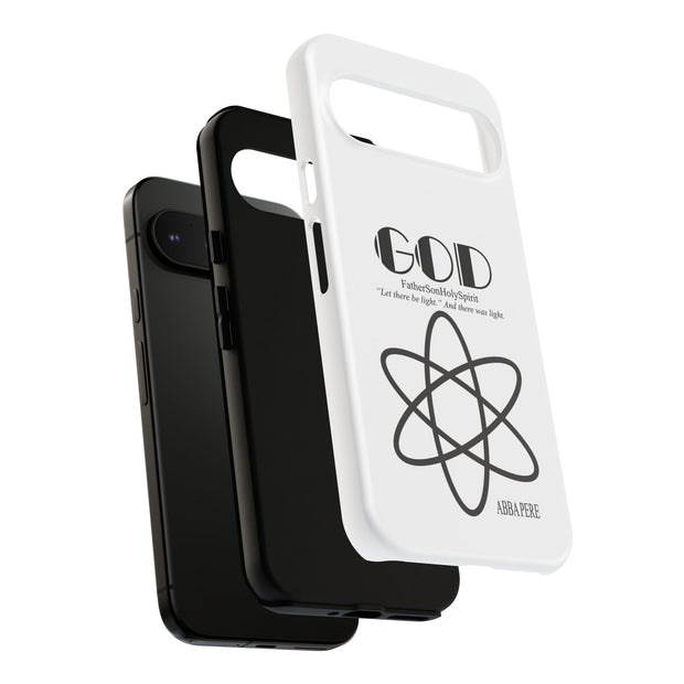 Phone Case - Faith-Inspired Atom Design