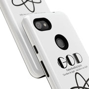 Phone Case - Faith-Inspired Atom Design