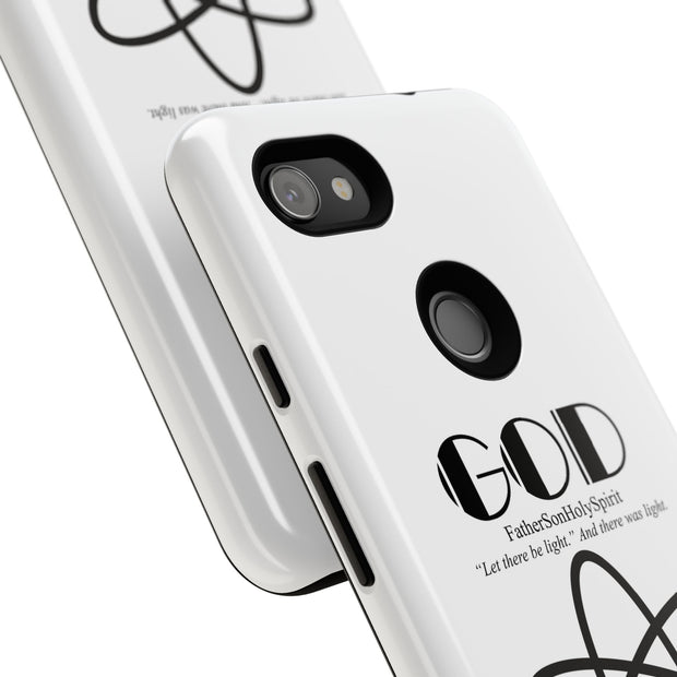 Phone Case - Faith-Inspired Atom Design