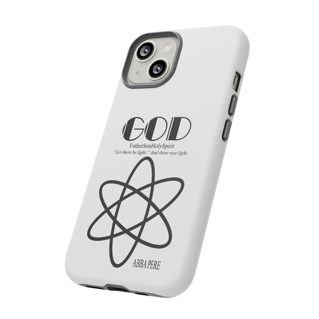 Phone Case - Faith-Inspired Atom Design