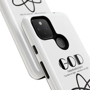 Phone Case - Faith-Inspired Atom Design