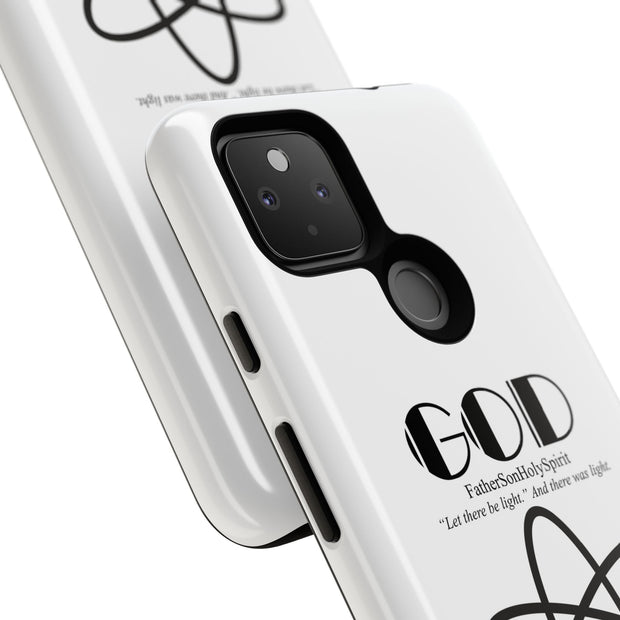 Phone Case - Faith-Inspired Atom Design