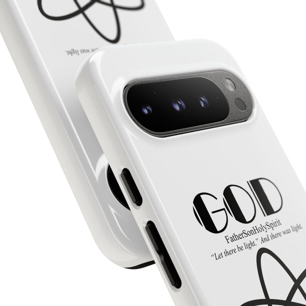 Phone Case - Faith-Inspired Atom Design