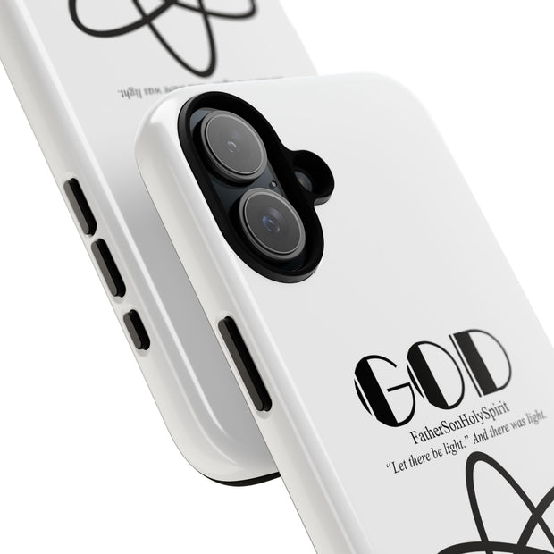 Phone Case - Faith-Inspired Atom Design