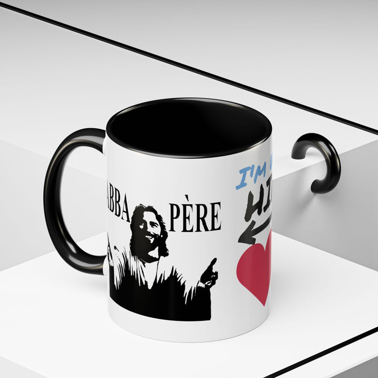 Charlie Kirk* Accent Coffee Mug with I'm With Him Design
