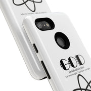 Phone Case - Faith-Inspired Atom Design