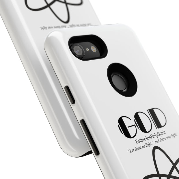 Phone Case - Faith-Inspired Atom Design