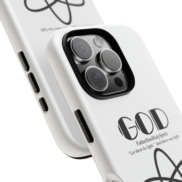 Phone Case - Faith-Inspired Atom Design
