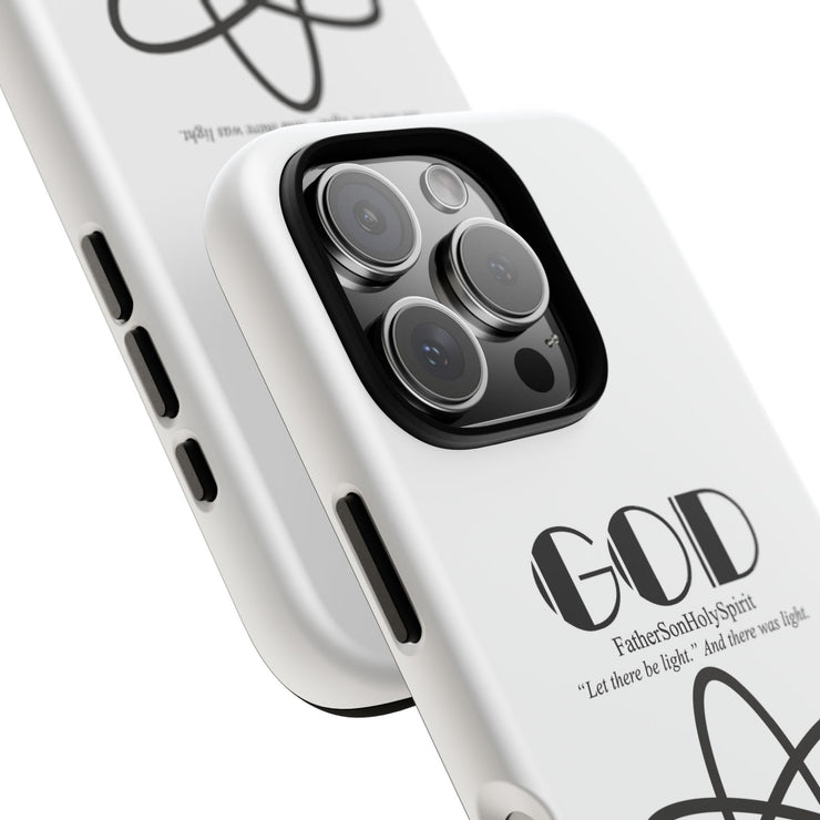 Phone Case - Faith-Inspired Atom Design