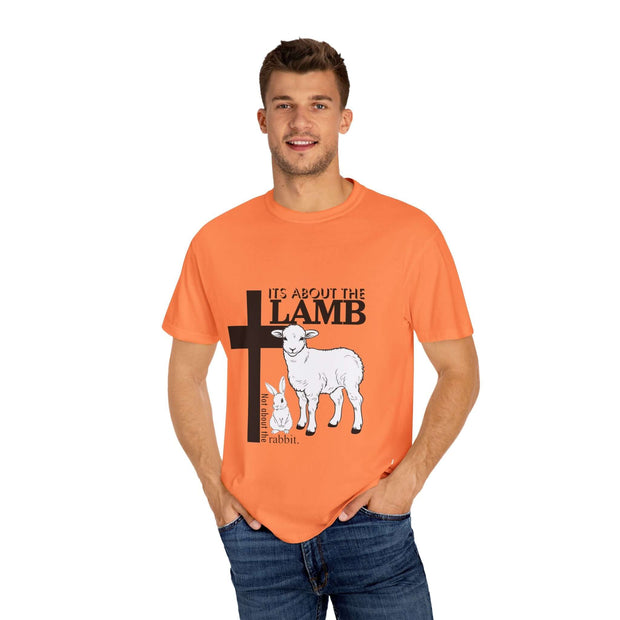 Faith-Inspired Unisex T-Shirt - "It's About The Lamb not the rabbit"