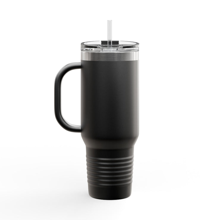 Travel Mug Atom Inspired Abba Père Graphic 40oz Right hand