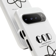 Phone Case - Faith-Inspired Atom Design