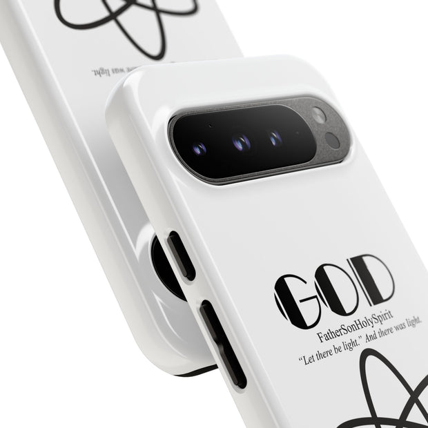 Phone Case - Faith-Inspired Atom Design