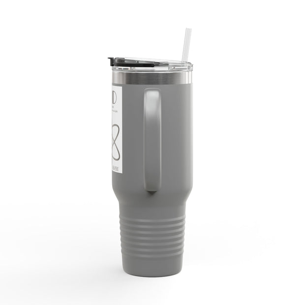 Travel Mug Atom Inspired Abba Père Graphic 40oz Right hand