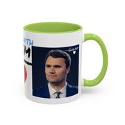 Charlie Kirk* Accent Coffee Mug with I'm With Him Design