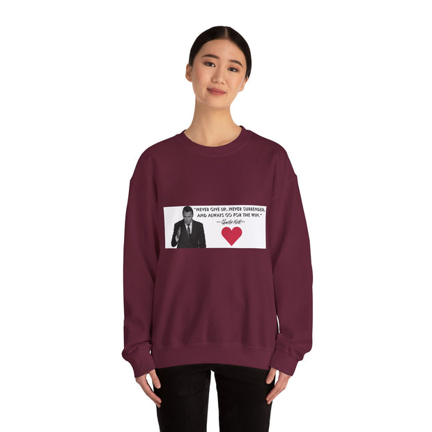 Charlie Kirk Inspirational Unisex Sweatshirt